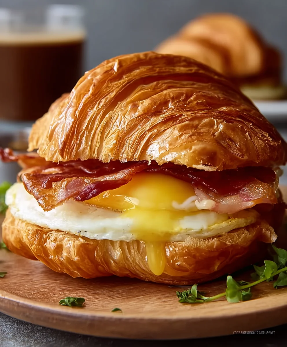 Croissant Breakfast Sandwich Recipe: Start Your Day Right!