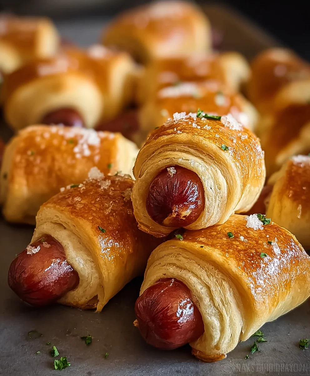 Easy Pigs In A Blanket Recipe: Perfect Party Appetizer!