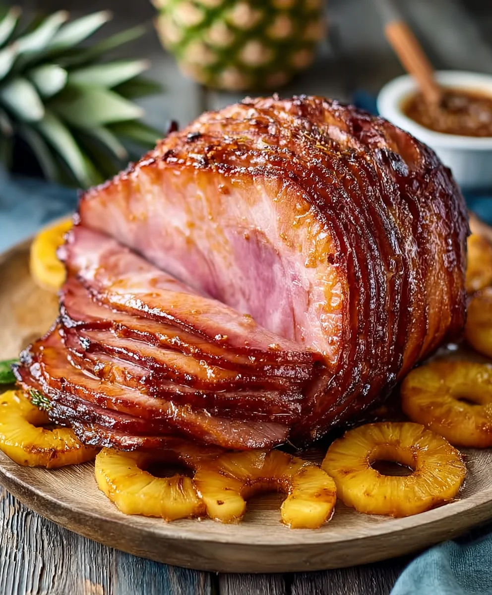 Pineapple Spiral Beef Ham: Juicy & Easy Dinner Recipe