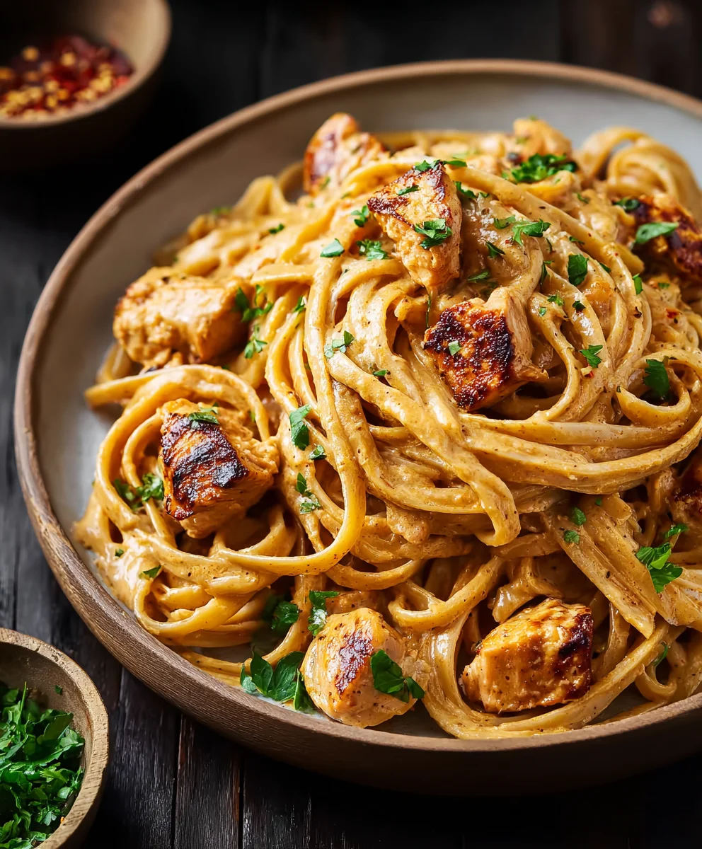 Cowboy Butter Chicken Linguine: Rich, Flavorful & Easy Dinner