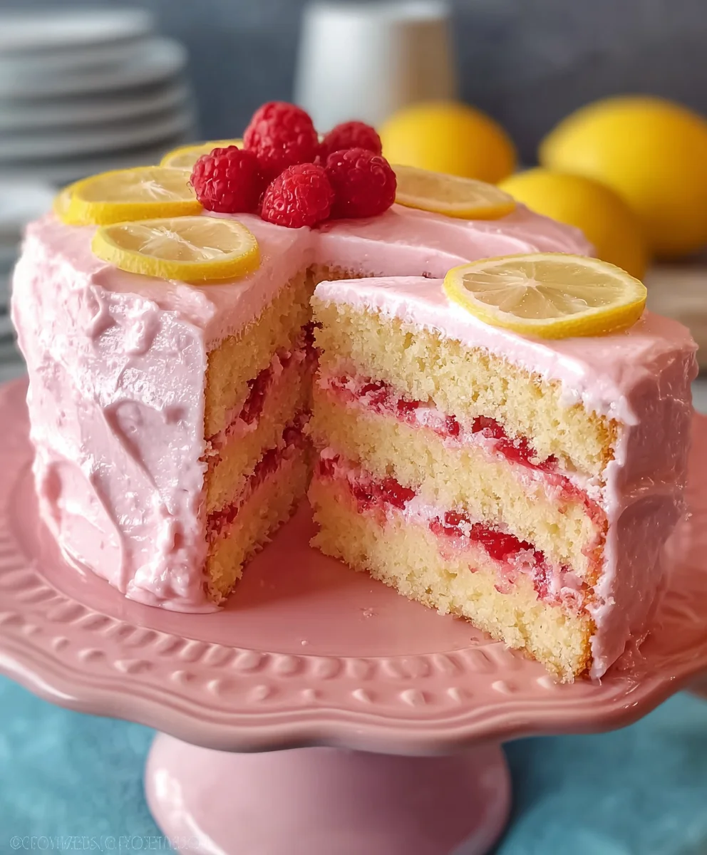 Pink Lemonade Cake Recipe: Sweet & Tangy Delight!