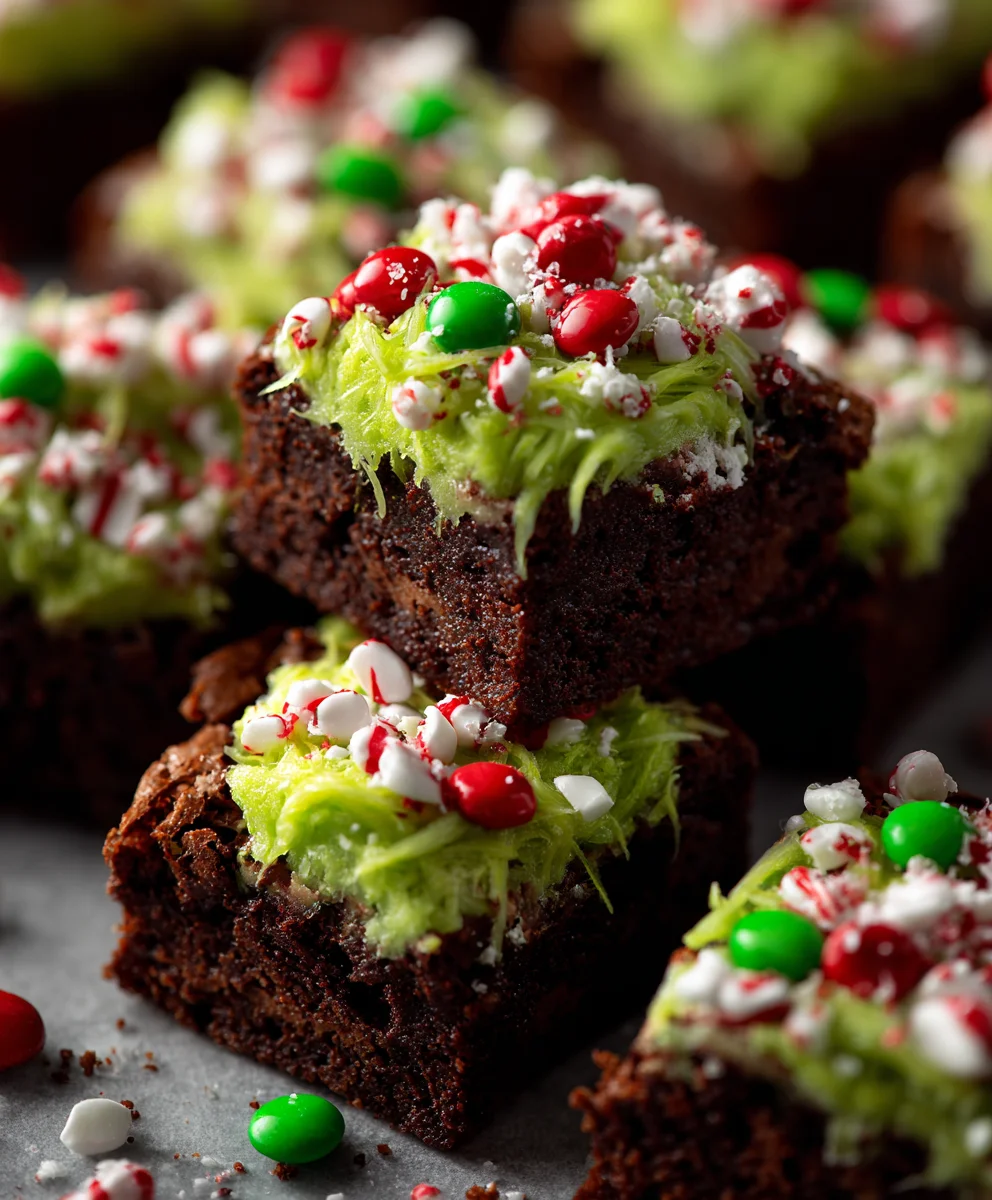 Easy Grinch Brownies Recipe: Festive & Fun Holiday Treat!