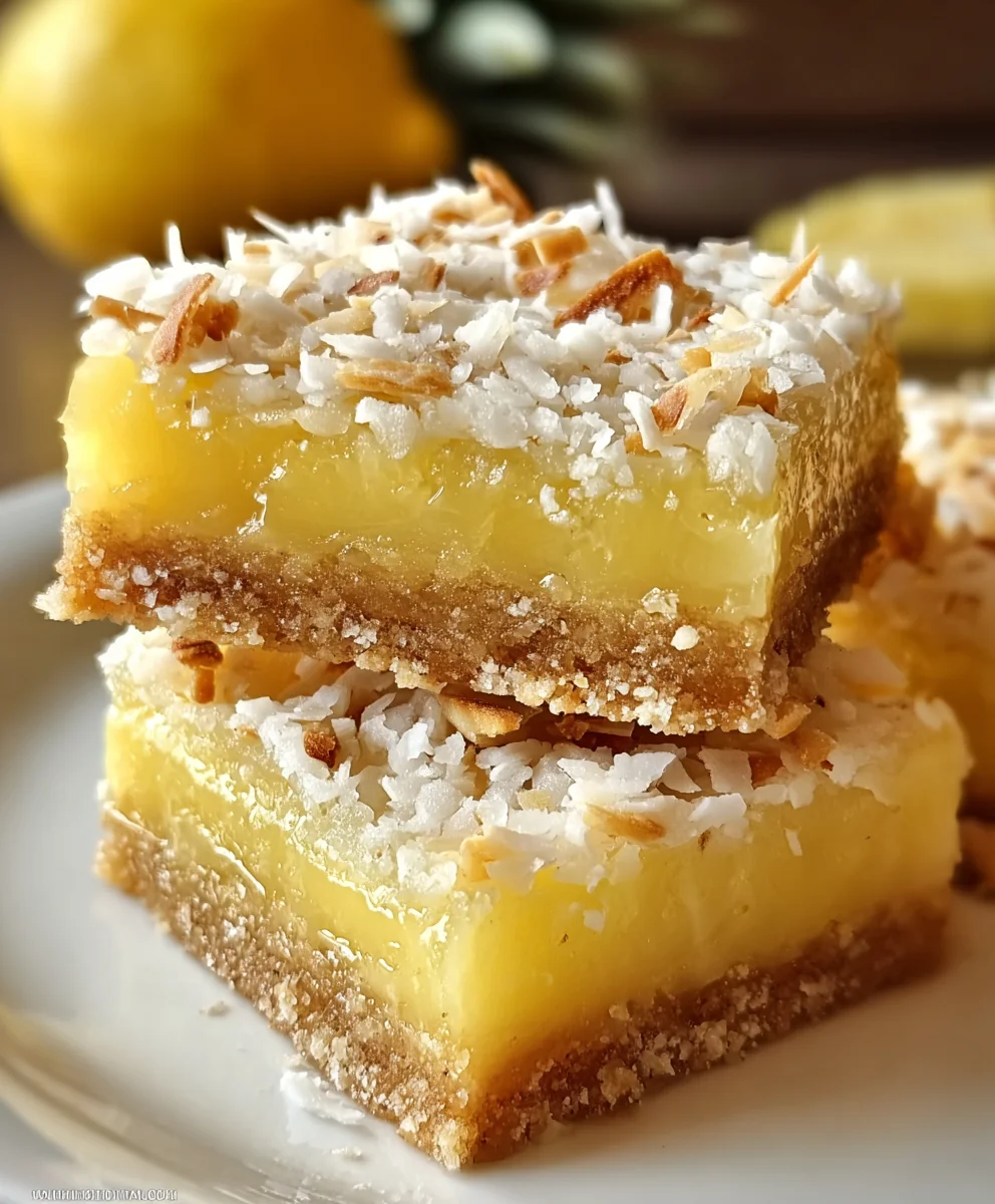 Irresistible Pineapple Coconut Bars: Your New Favorite Dessert!