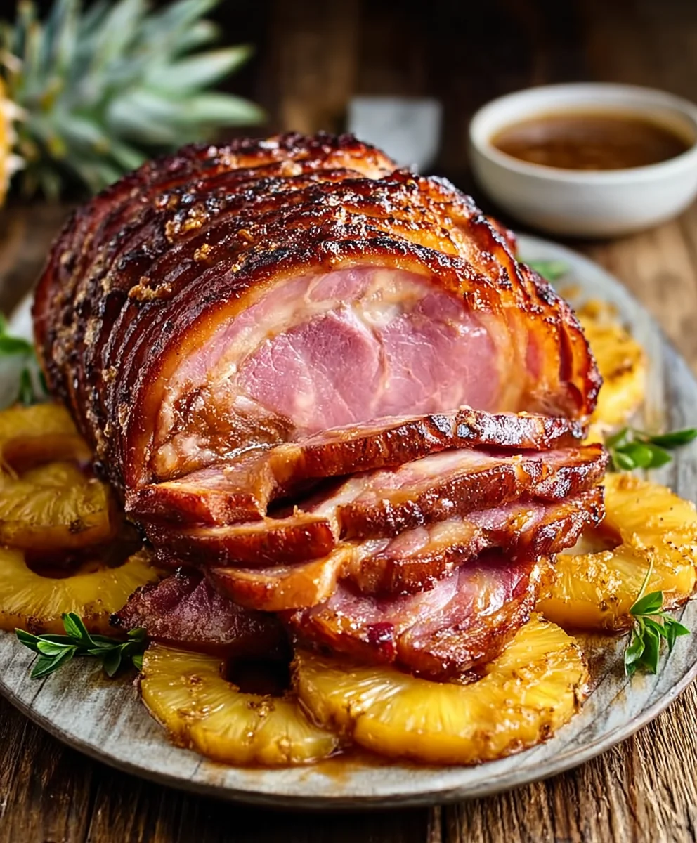 Pineapple Spiral Beef Ham: Juicy & Easy Dinner Recipe