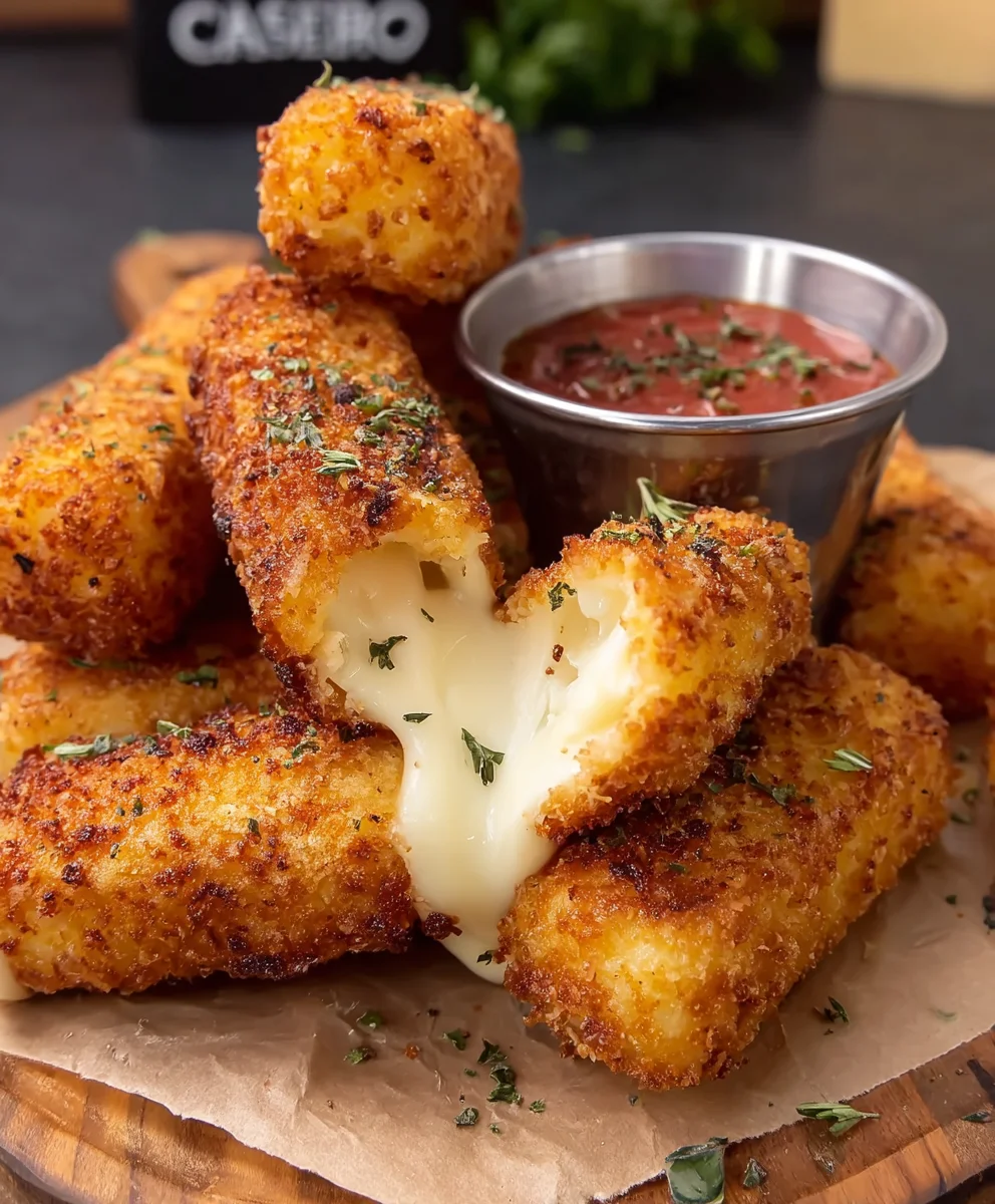 Nashville Hot Mozzarella Sticks: Spicy, Gooey Perfection!