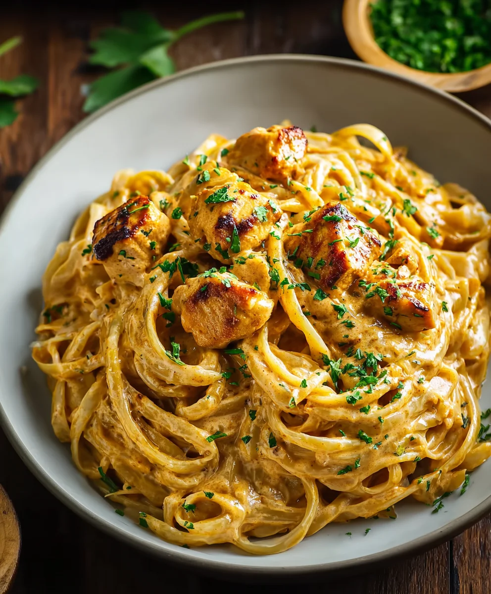 Cowboy Butter Chicken Linguine: Rich, Flavorful & Easy Dinner