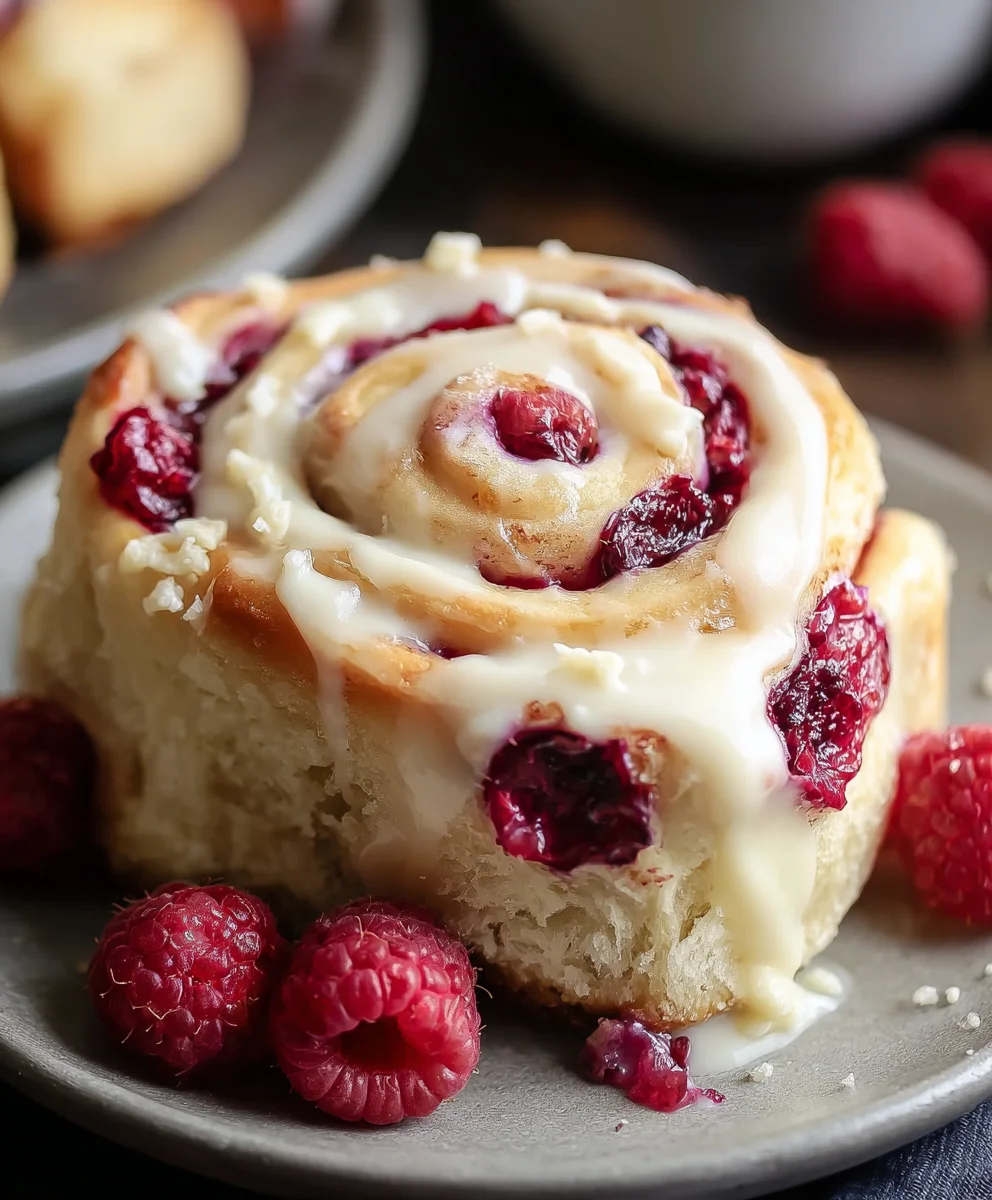 White Chocolate Raspberry Rolls: Sweet & Irresistible Treat