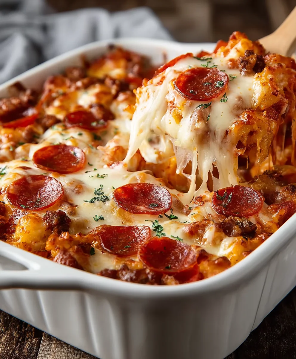 Bubble Up Pizza Casserole: The Ultimate Easy Weeknight Meal!