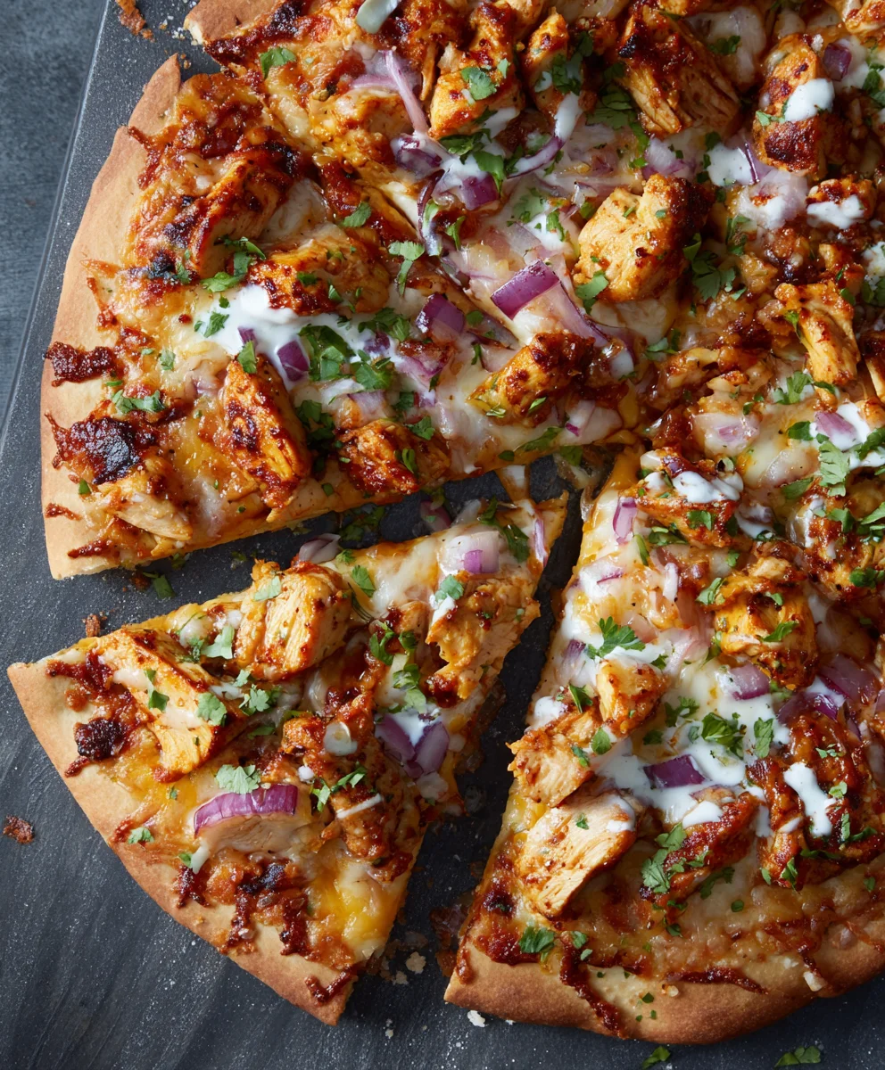 Bbq Chicken Pizza Recipe: Easy & Delicious Dinner Idea!