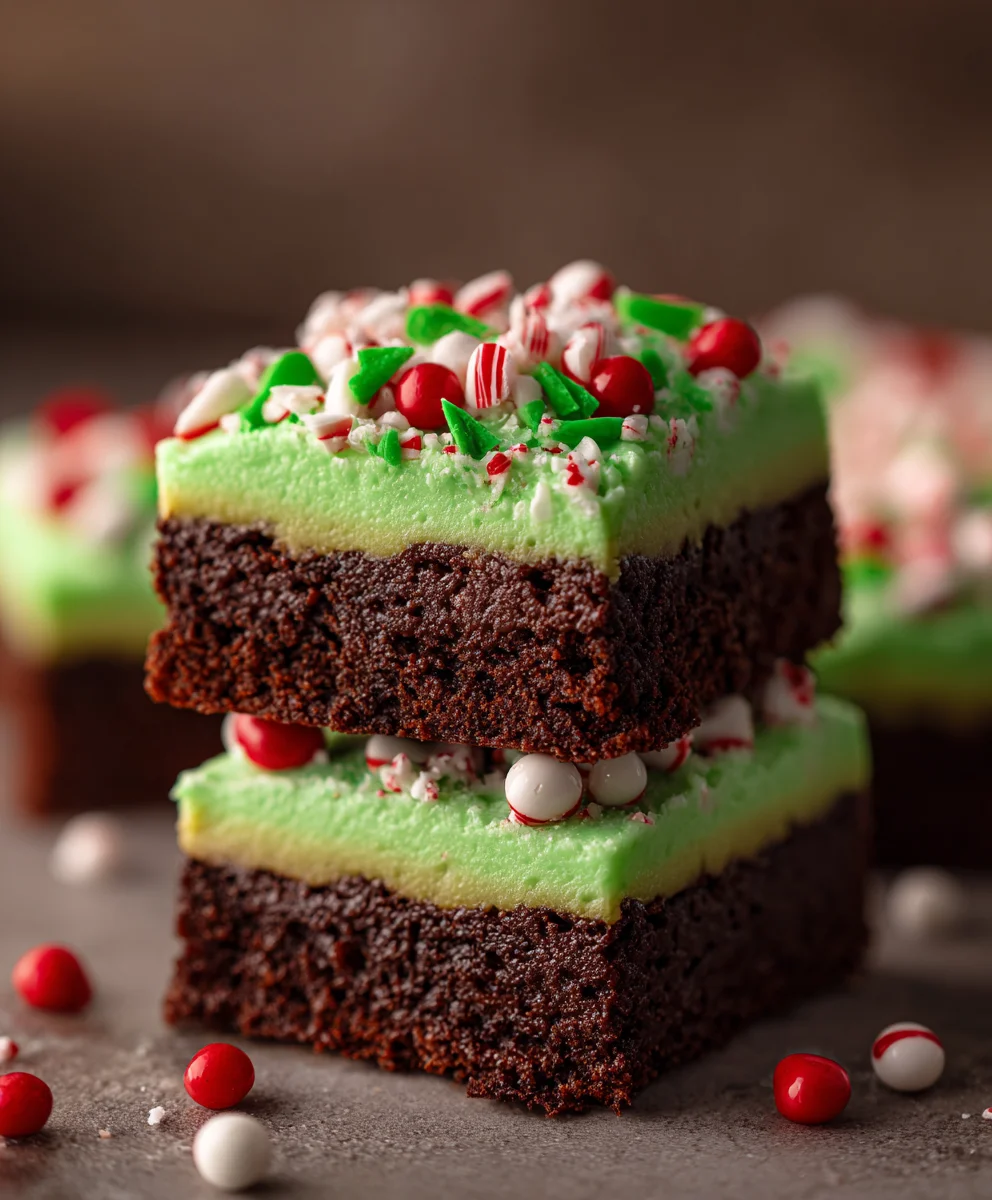Easy Grinch Brownies Recipe: Festive & Fun Holiday Treat!