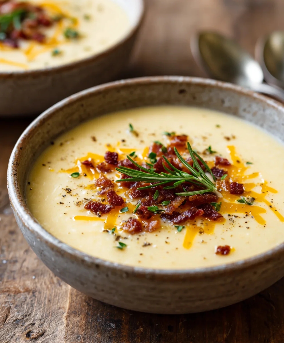 Delicious Creamy Potato Soup Recipe - Your New Family Favorite!