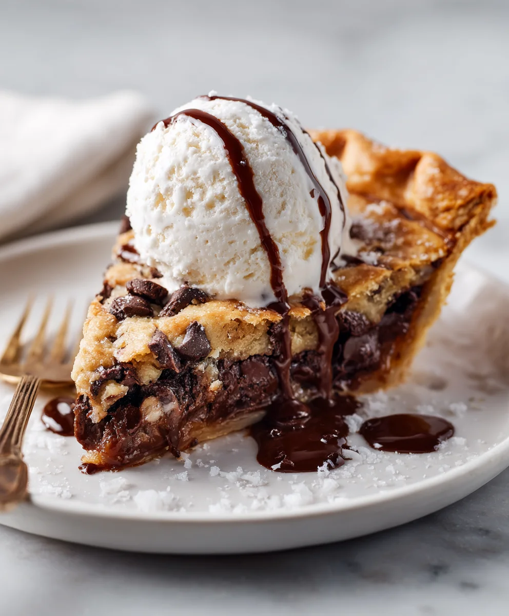 Decadent Gooey Chocolate Chip Pie: Easy Recipe, Pure Joy!