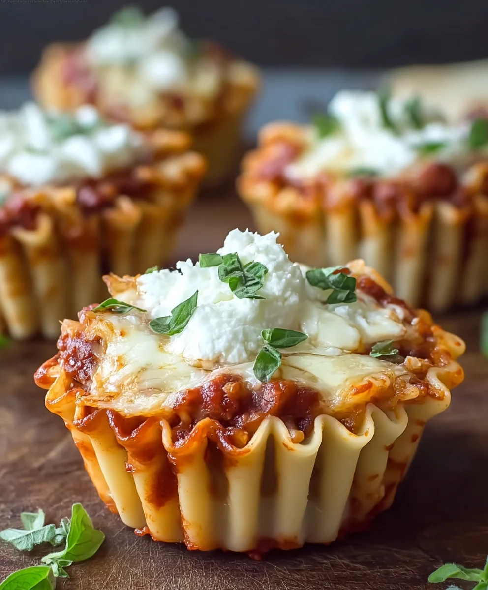 Petite Beef Lasagna Cups: Quick, Cheesy & Crowd-Pleasing