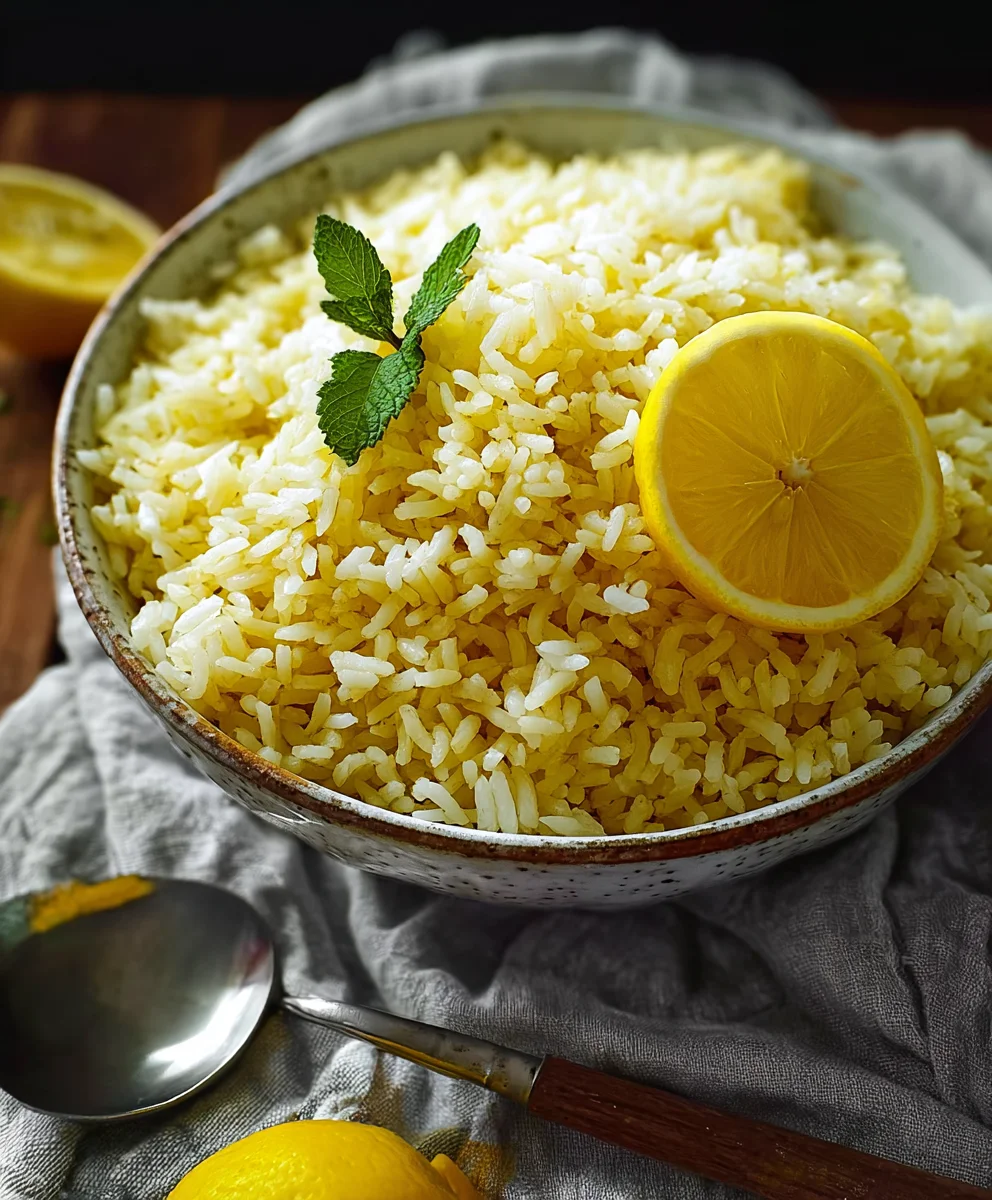 Greek Lemon Rice: Tangy Avgolemono Flavor, Simple & Delicious