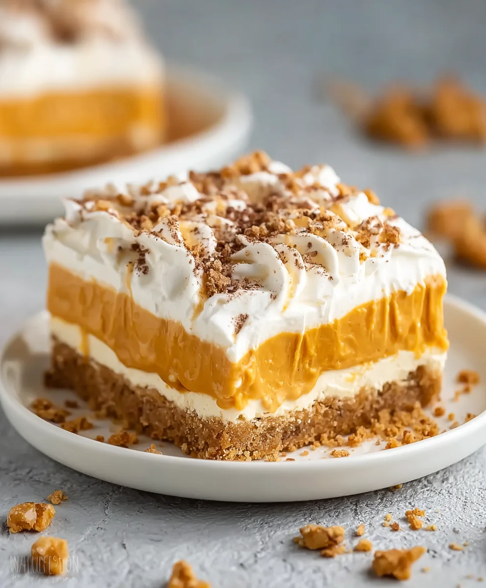 No Bake Pumpkin Delight Recipe: Easy & Creamy Dessert!