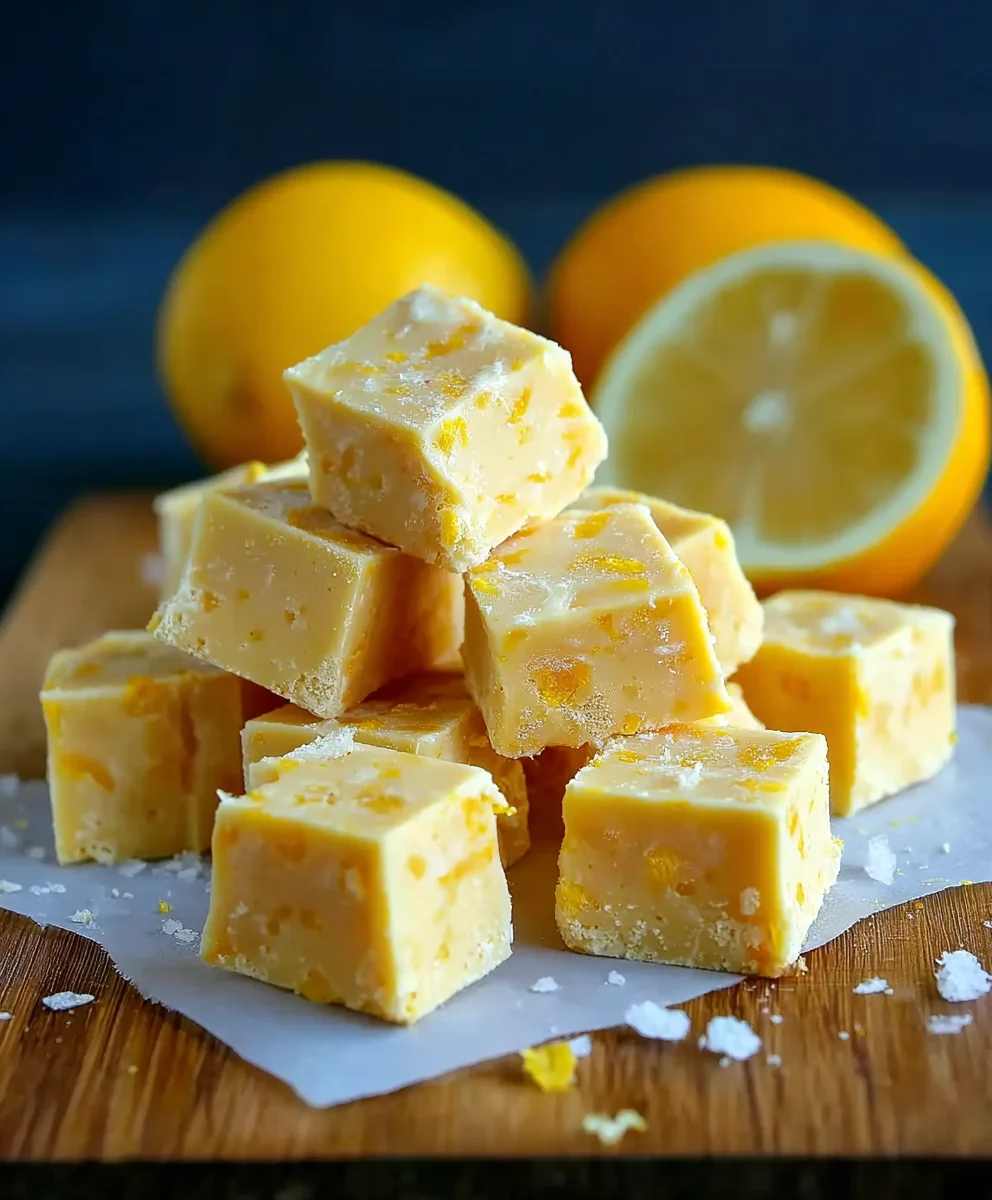 Meyer Lemon Fudge: Bright, Zesty & Easy Homemade Treat!
