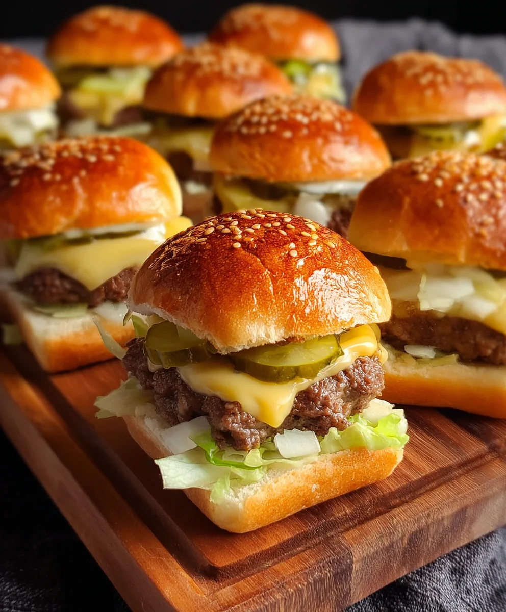 Big Mac Sliders Recipe: Easy & Delicious Dinner Idea!