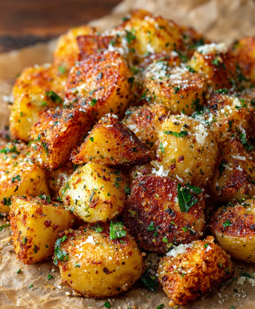 Best Garlic Parmesan Roasted Potatoes: Simple & Delicious