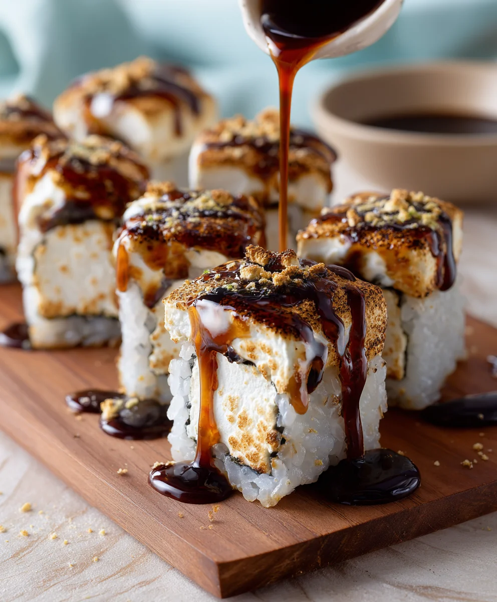 Decadent Smores Sushi Rolls Recipe - Easy No-Bake Treat