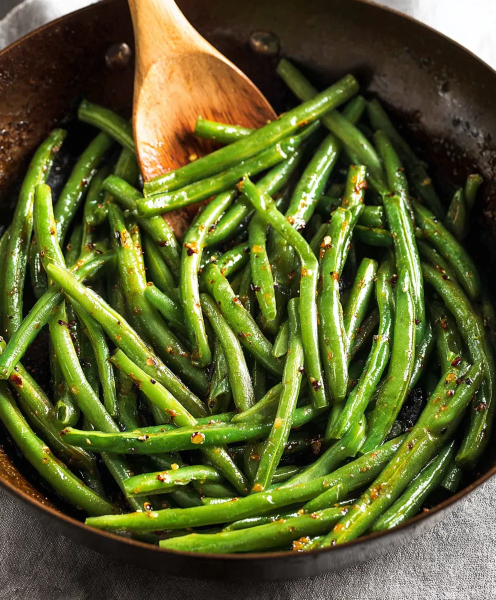 Delicious Sauteed Green Beans - Easy 15-Min Side Dish