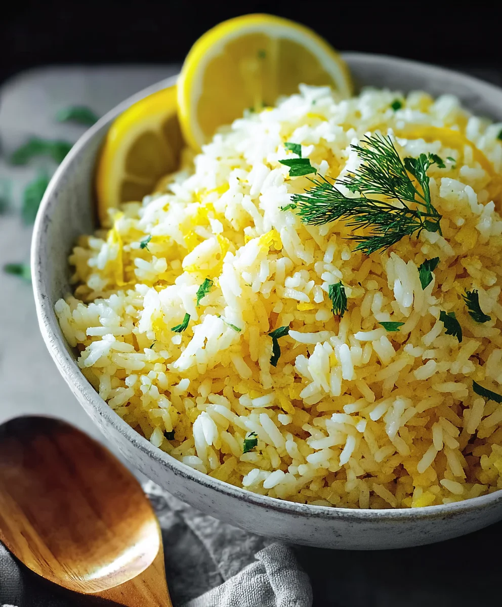Greek Lemon Rice: Tangy Avgolemono Flavor, Simple & Delicious