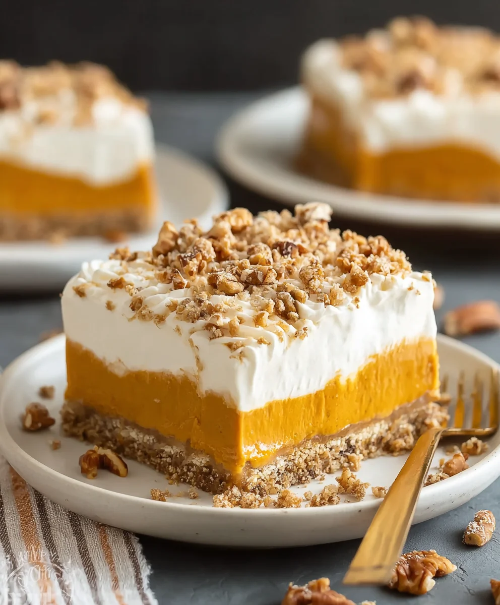 No Bake Pumpkin Delight Recipe: Easy & Creamy Dessert!