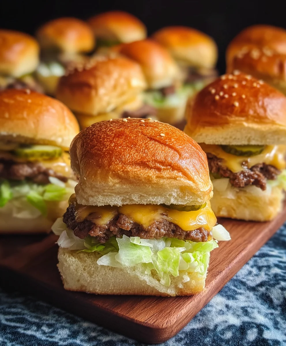 Big Mac Sliders Recipe: Easy & Delicious Dinner Idea!