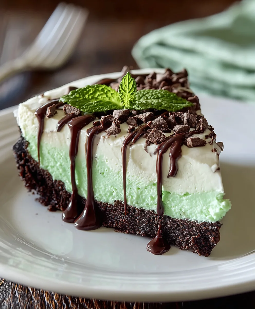 No Bake Mint Chocolate Chip Cheesecake Recipe - Easy & Cool