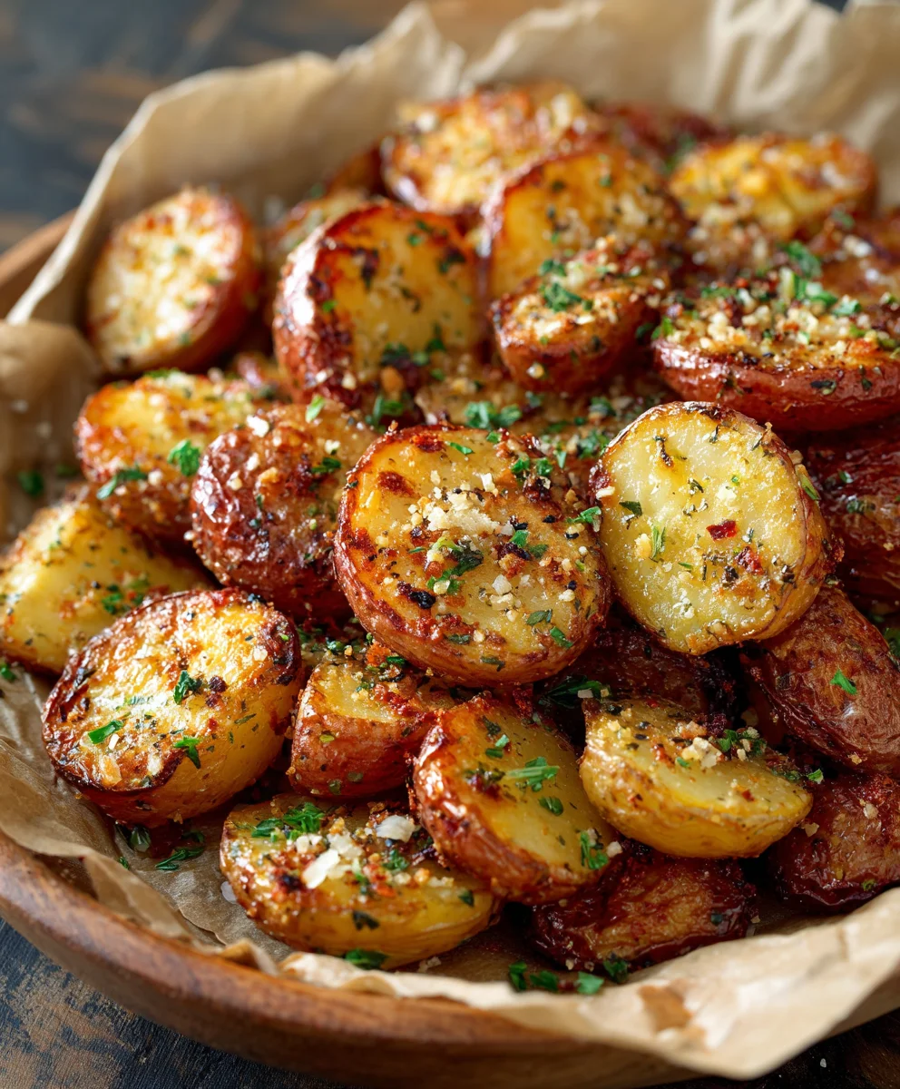 Best Garlic Parmesan Roasted Potatoes: Simple & Delicious