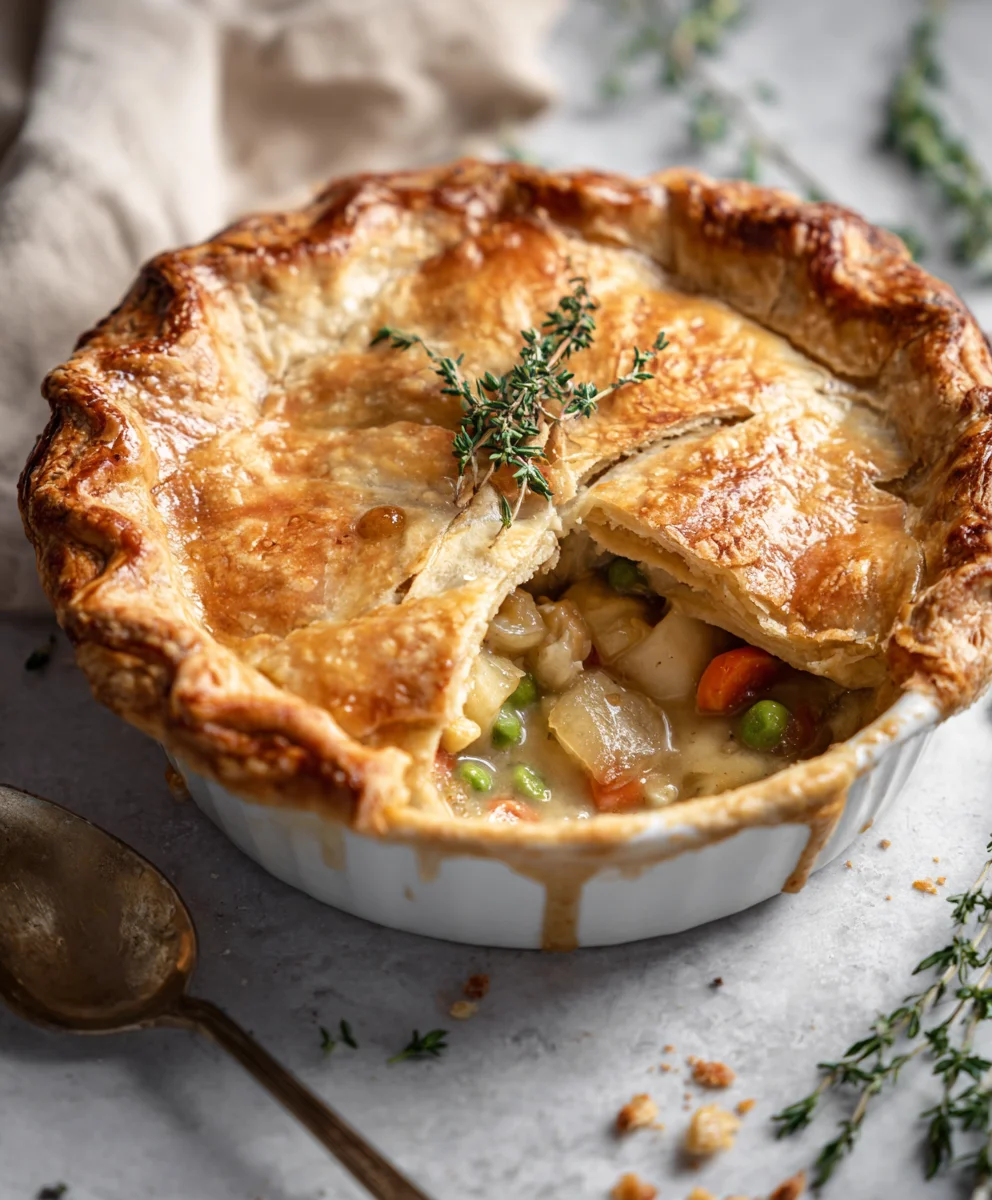 Festive Vegan Thanksgiving Pot Pie – Easy & Delicious!