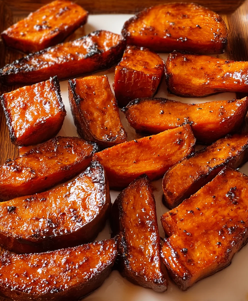 Perfect Roasted & Caramelized Sweet Potatoes Side Dish