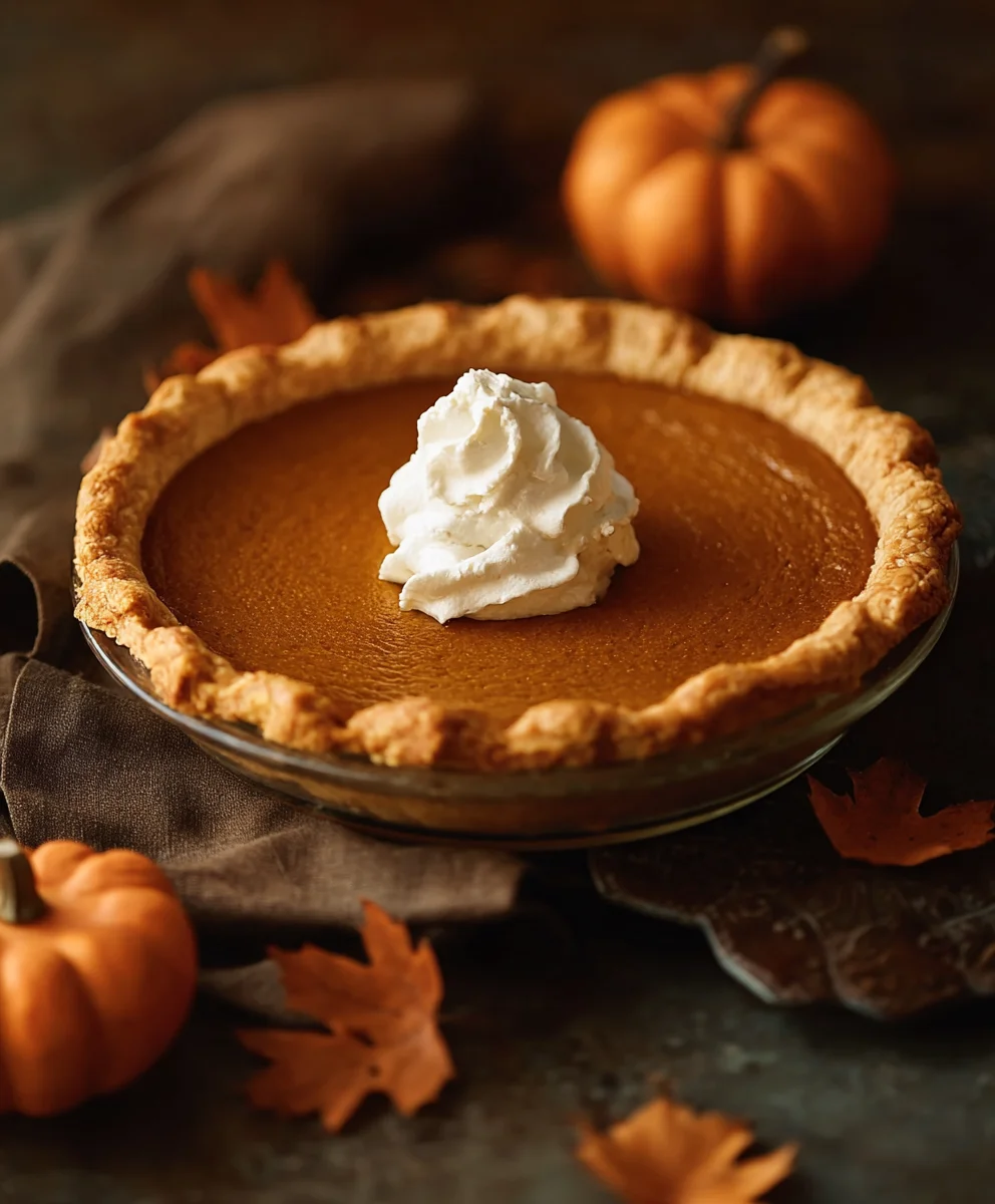 Classic Homemade Pumpkin Pie Recipe - Easy & Delicious