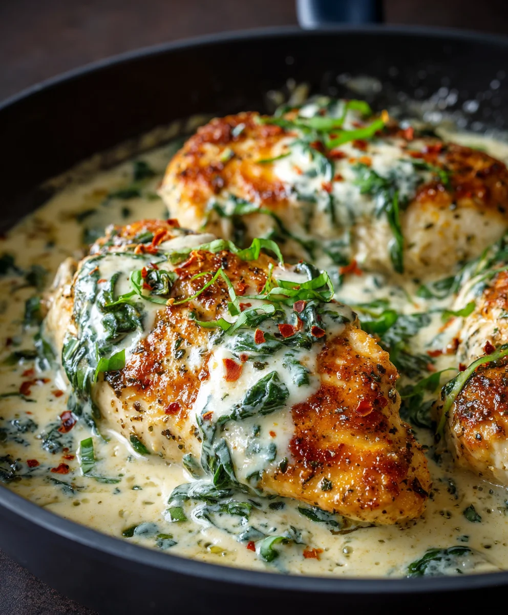 Mozzarella Chicken in Basil Cream Sauce: Quick & Easy