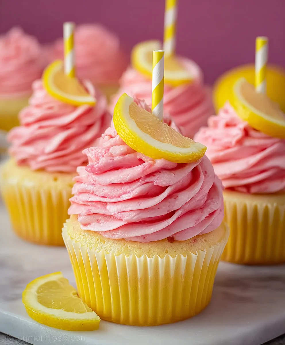Pink Lemonade Cupcakes: Zesty, Sweet, & Perfect Treat!