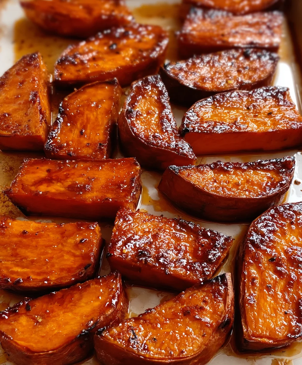 Perfect Roasted & Caramelized Sweet Potatoes Side Dish