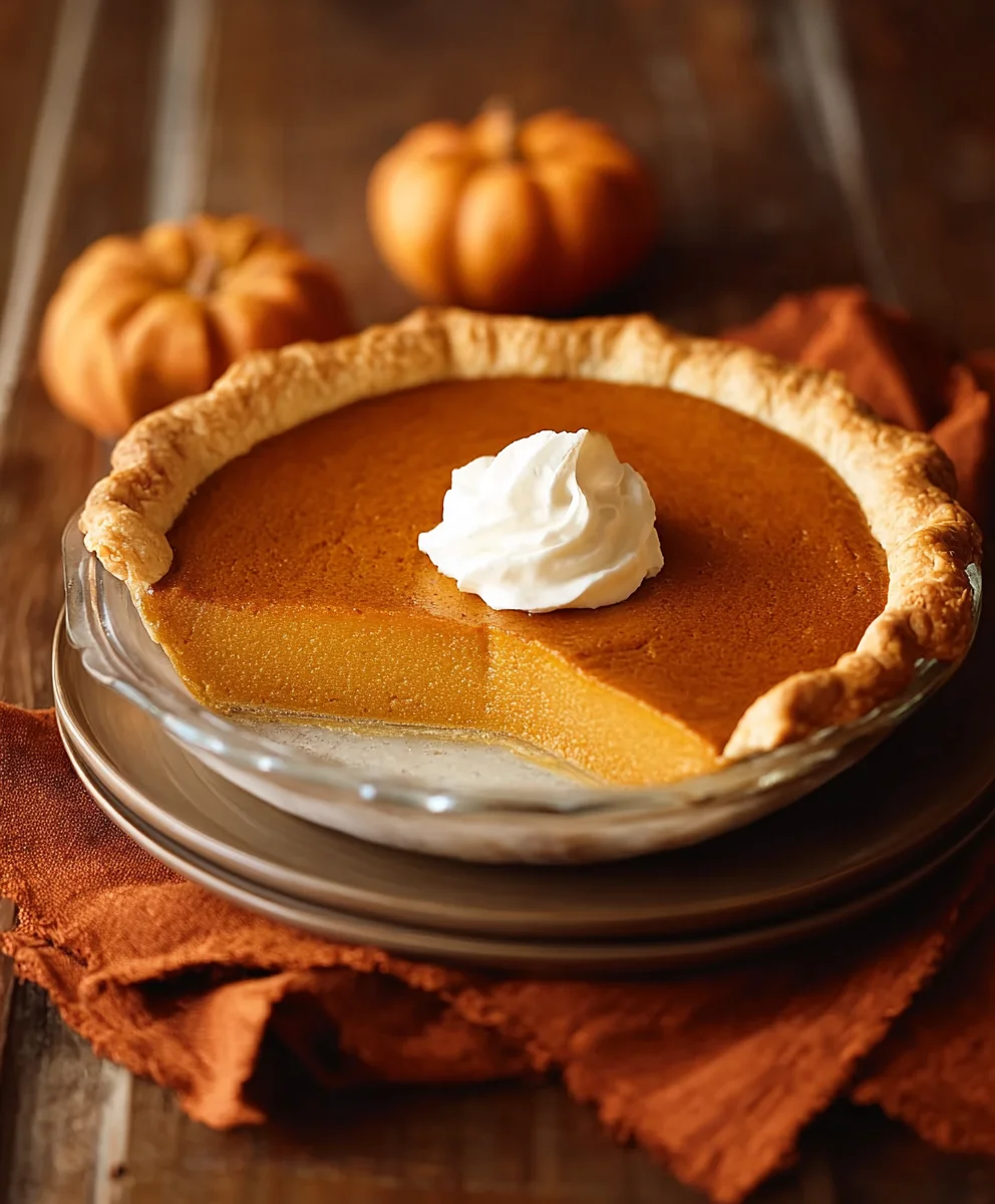 Classic Homemade Pumpkin Pie Recipe - Easy & Delicious