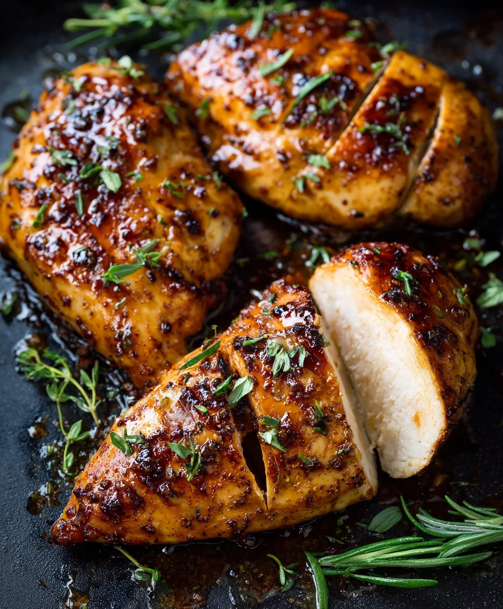 Juicy Honey Garlic Chicken Breasts – Quick & Delicious!