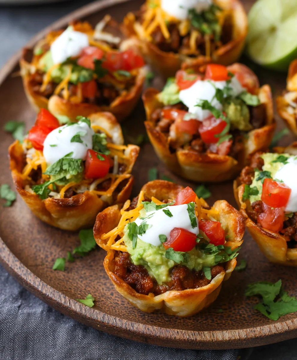 Simple Beef Taco Cups: Delicious, Fast & Kid-Friendly Dinner