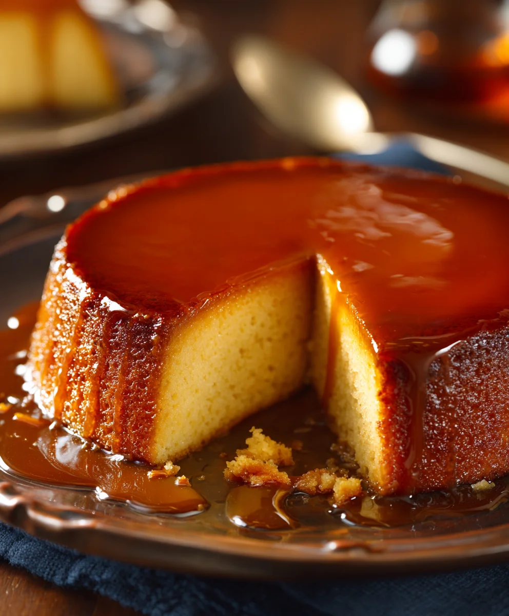 Decadent Non-Alcoholic Ale Gateau Au Caramel Recipe