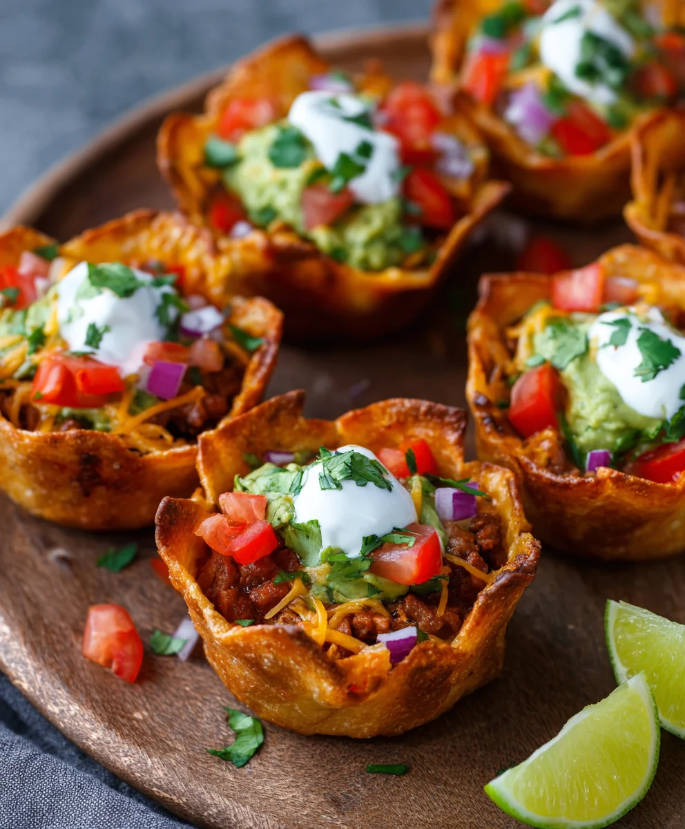 Simple Beef Taco Cups: Delicious, Fast & Kid-Friendly Dinner