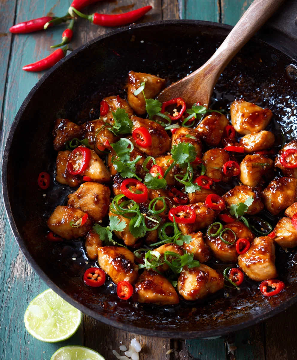 Amazing Sweet Chilli Chicken - Quick, Easy Dinner!