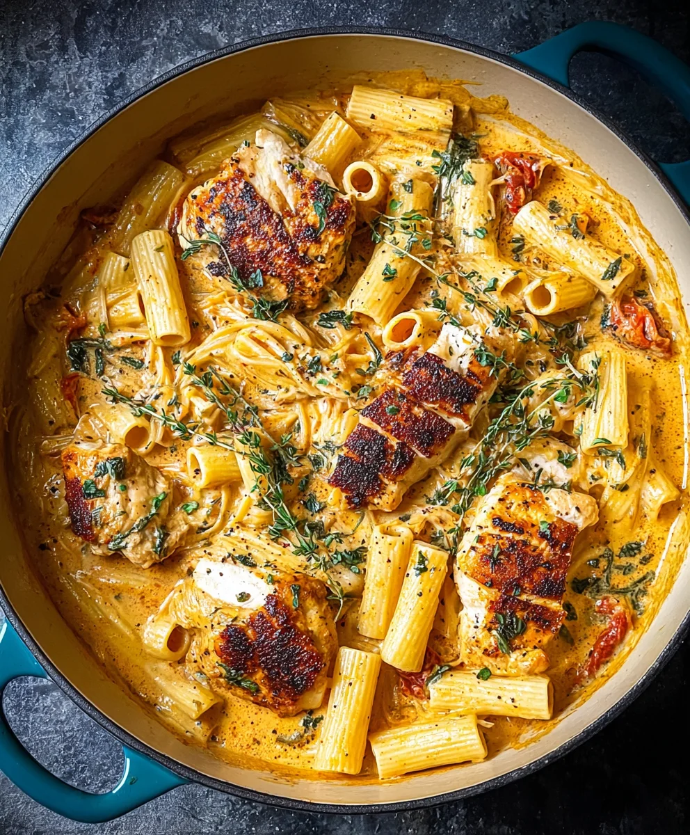 Simple Creamy Tuscan Chicken Pasta: Quick Weeknight Meal