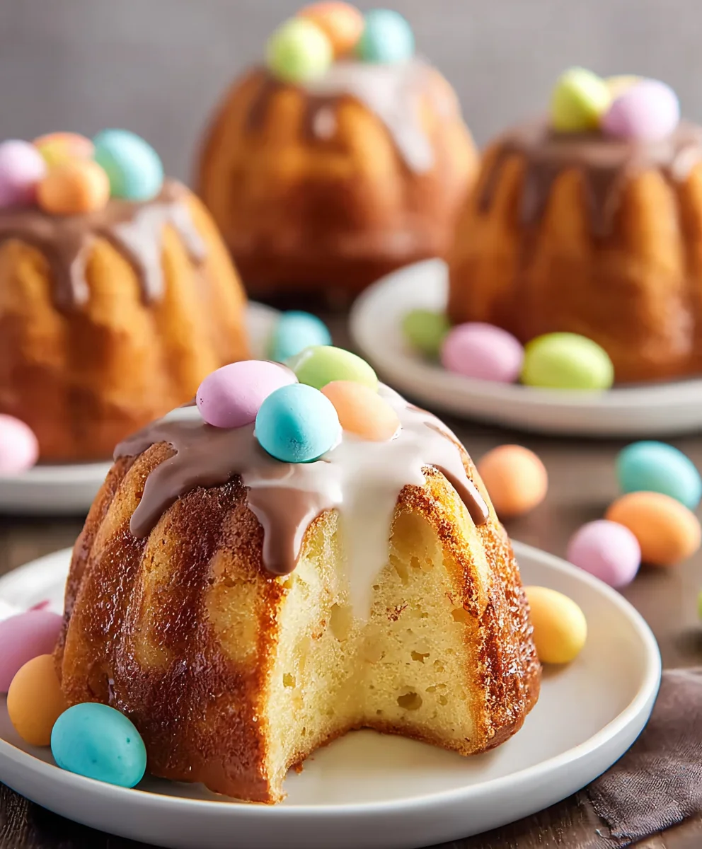 Surprise Inside Easter Bundt Cakes: Easy Recipe!