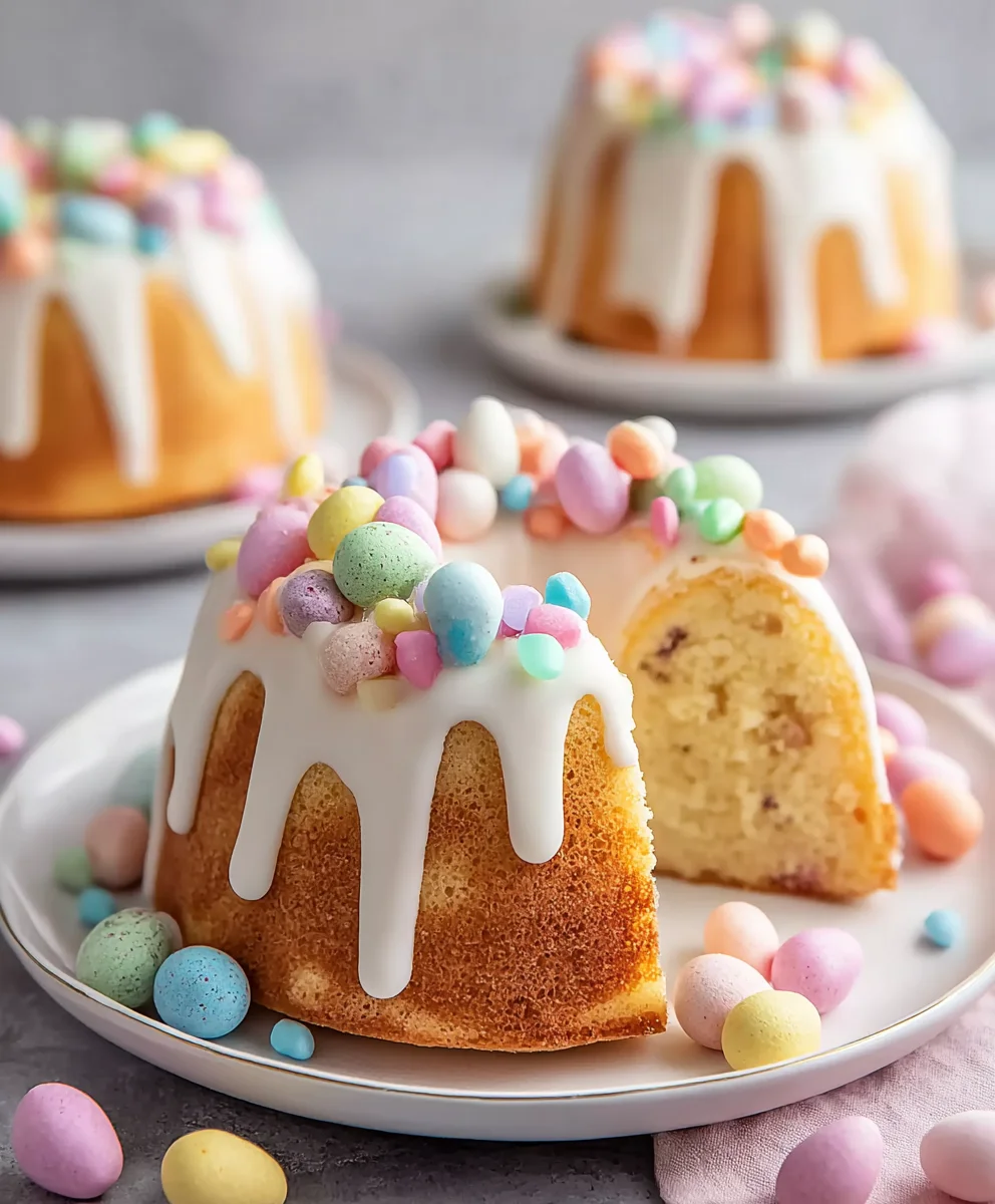 Surprise Inside Easter Bundt Cakes: Easy Recipe!