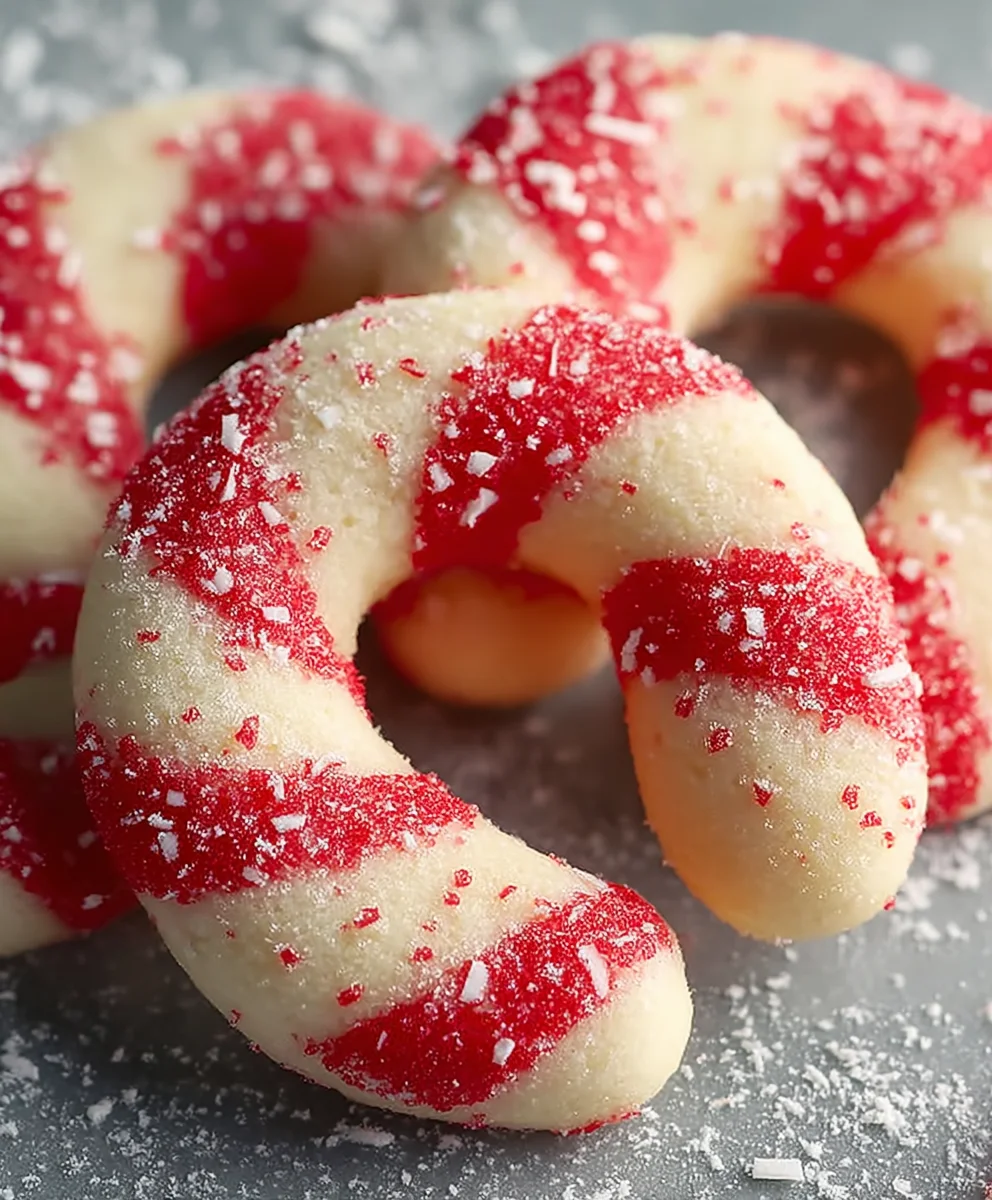 Candy Cane Cookies: Festive Peppermint Swirl Treats!