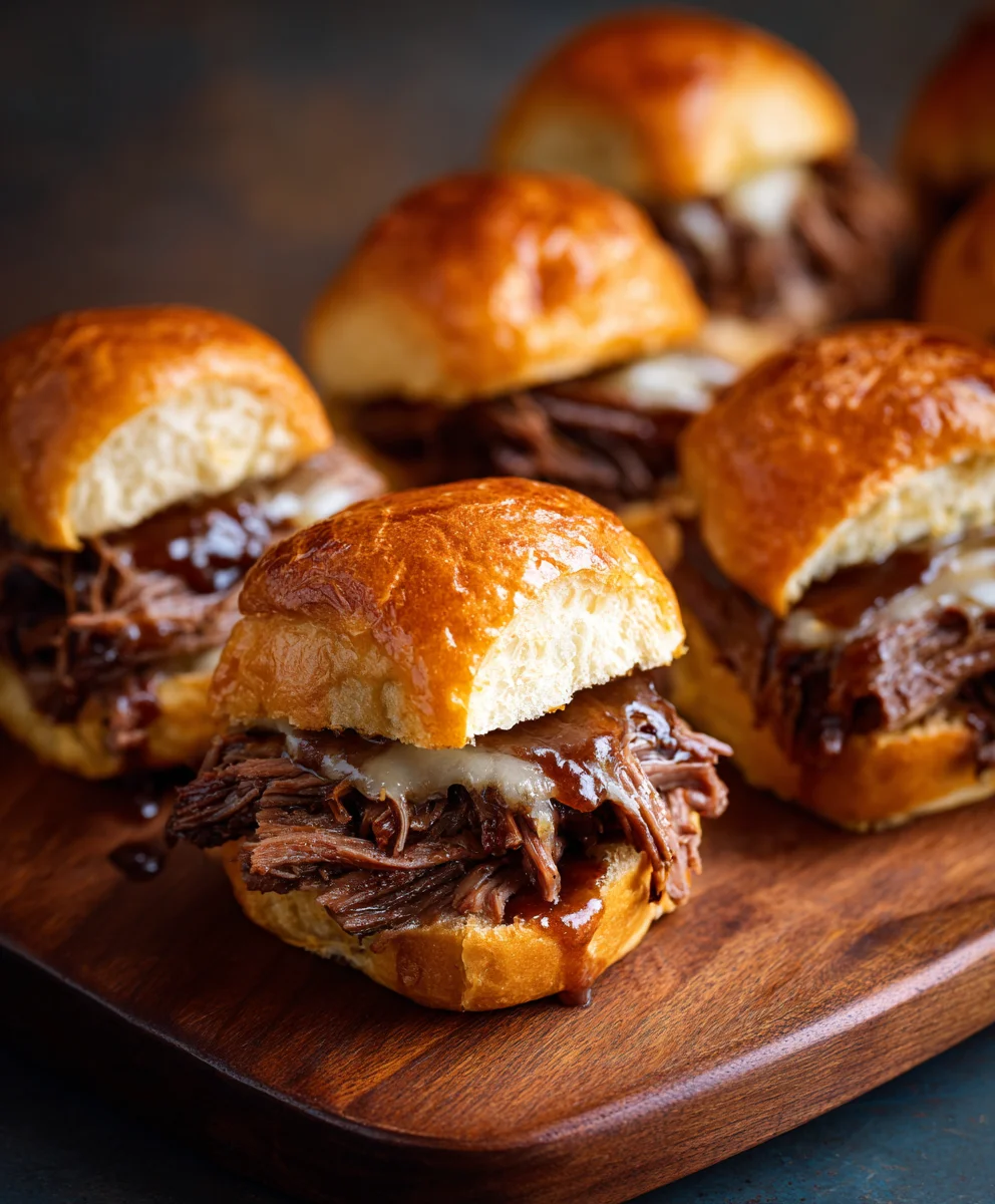 Irresistible French Dip Beef Sliders: Quick & Easy Meal