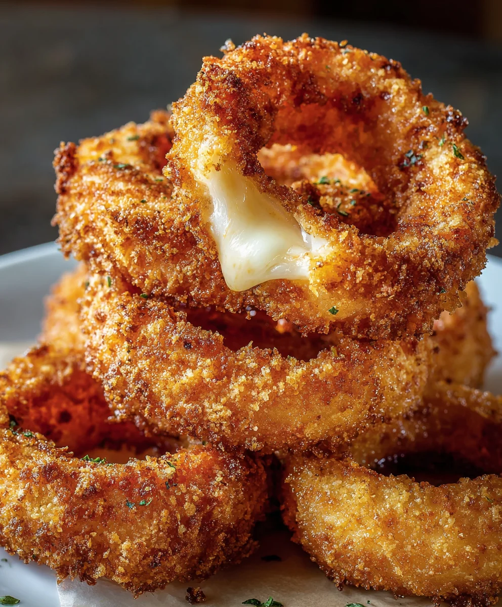 Best Cheesy Onion Rings: Crispy, Gooey & Easy Recipe
