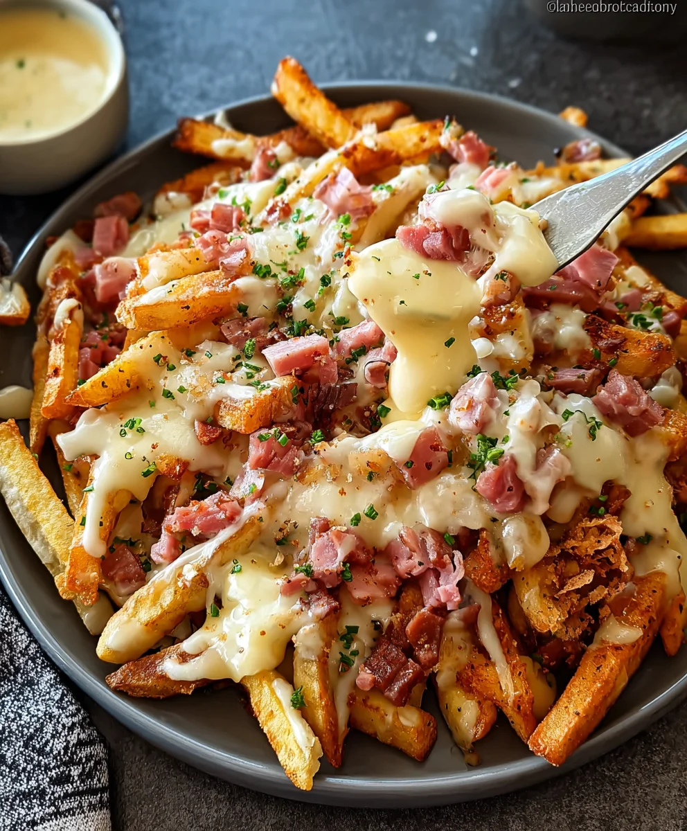 Loaded Reuben Fries: Beef, Sauerkraut & Creamy Dressing