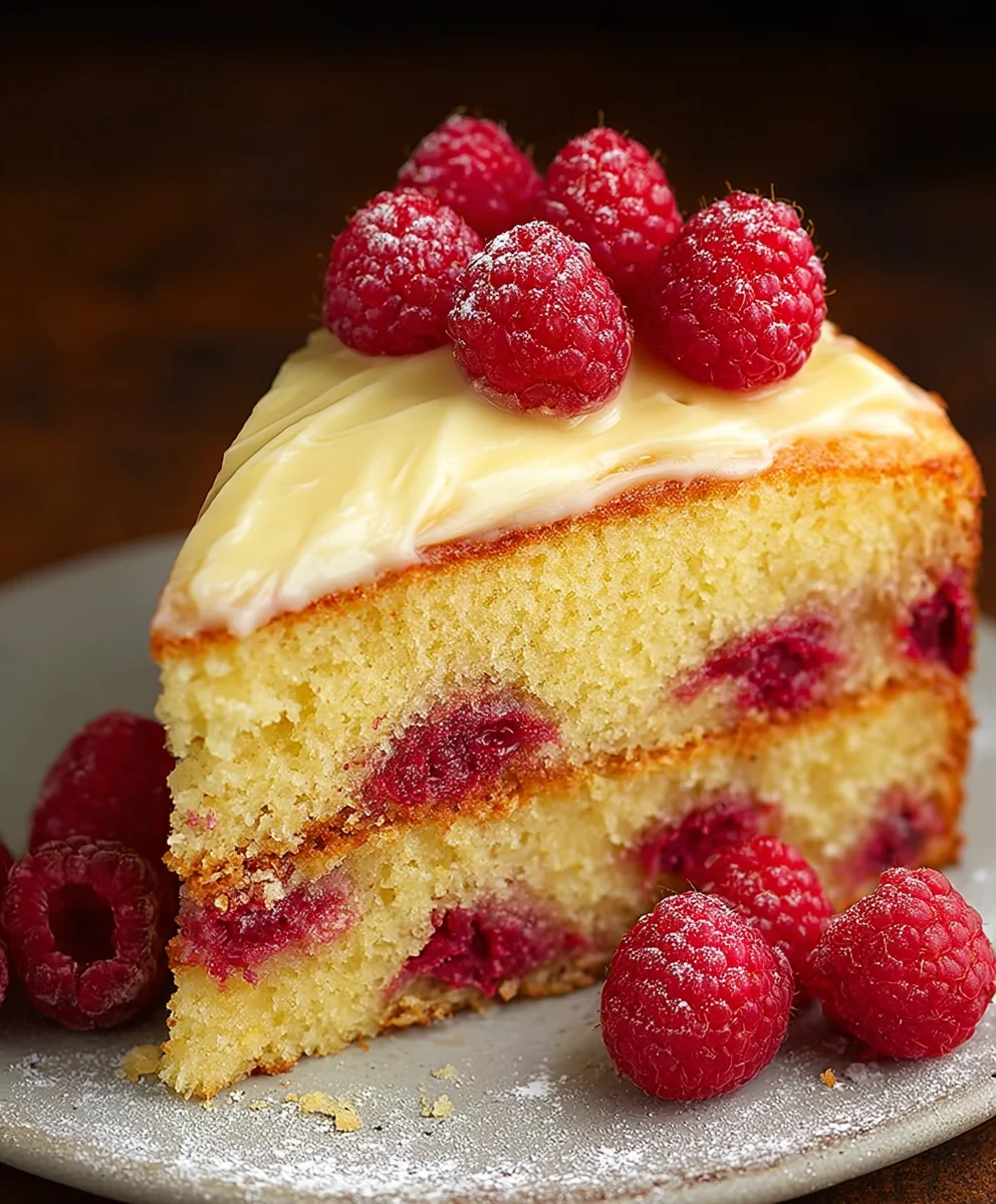 Zesty Raspberry Lemon Cake Recipe – Easy & Delicious!