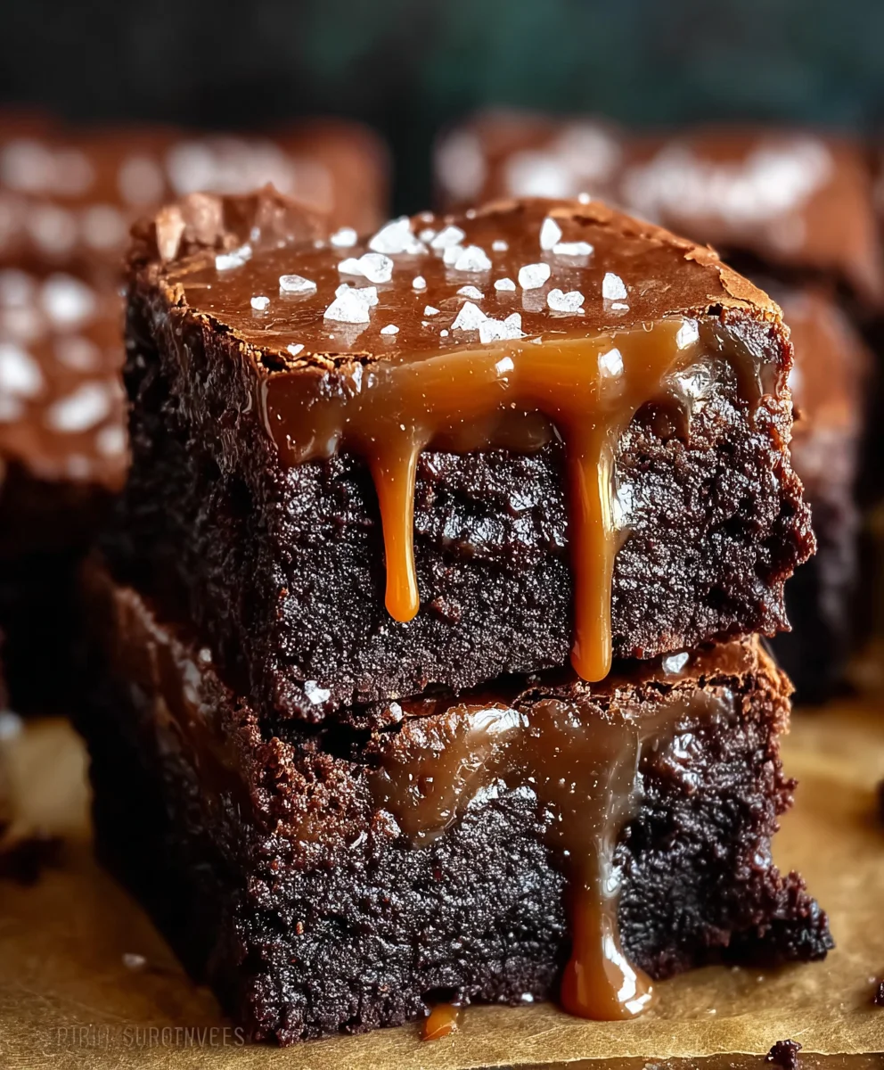 Salted Caramel Fudge Brownies Recipe: Ultimate Indulgence